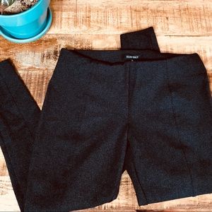 Ellen Tracy pull-on charcoal gray pants